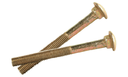 Carriage Bolt Stainless Steel S.S-316 Brass - Varad Engineering